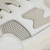 S.W.C Amiel S Strike Leather Mix Shoes - White/Ecru - Thumbnail 4