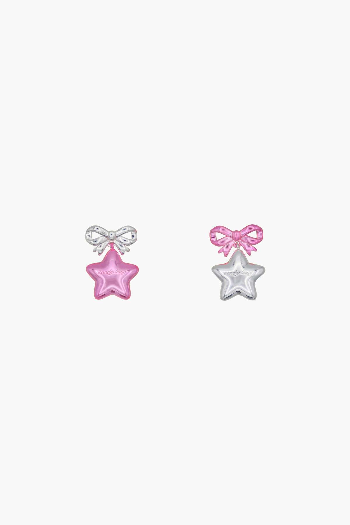 【関税・送料込】SANDY LIANGシルバー＆ピンク ピアス 関税・送料込】SANDY LIANGシルバー＆ピンク ピアス (SANDY