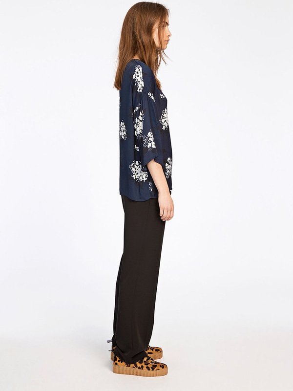 Samsoe & Samsoe Marice Floral Top - Blue Samsoe & Samsoe Marice Floral Top - Blue