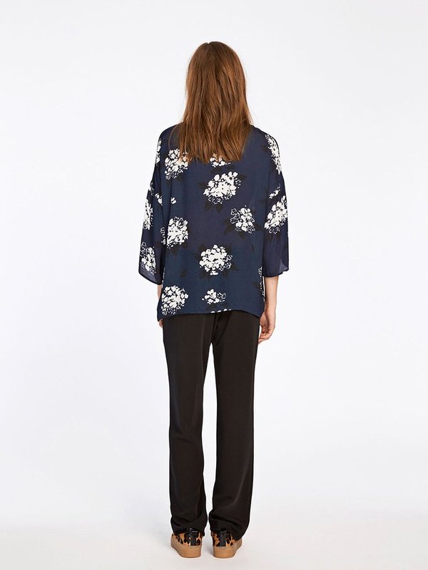 Samsoe & Samsoe Marice Floral Top - Blue Samsoe & Samsoe Marice Floral Top - Blue