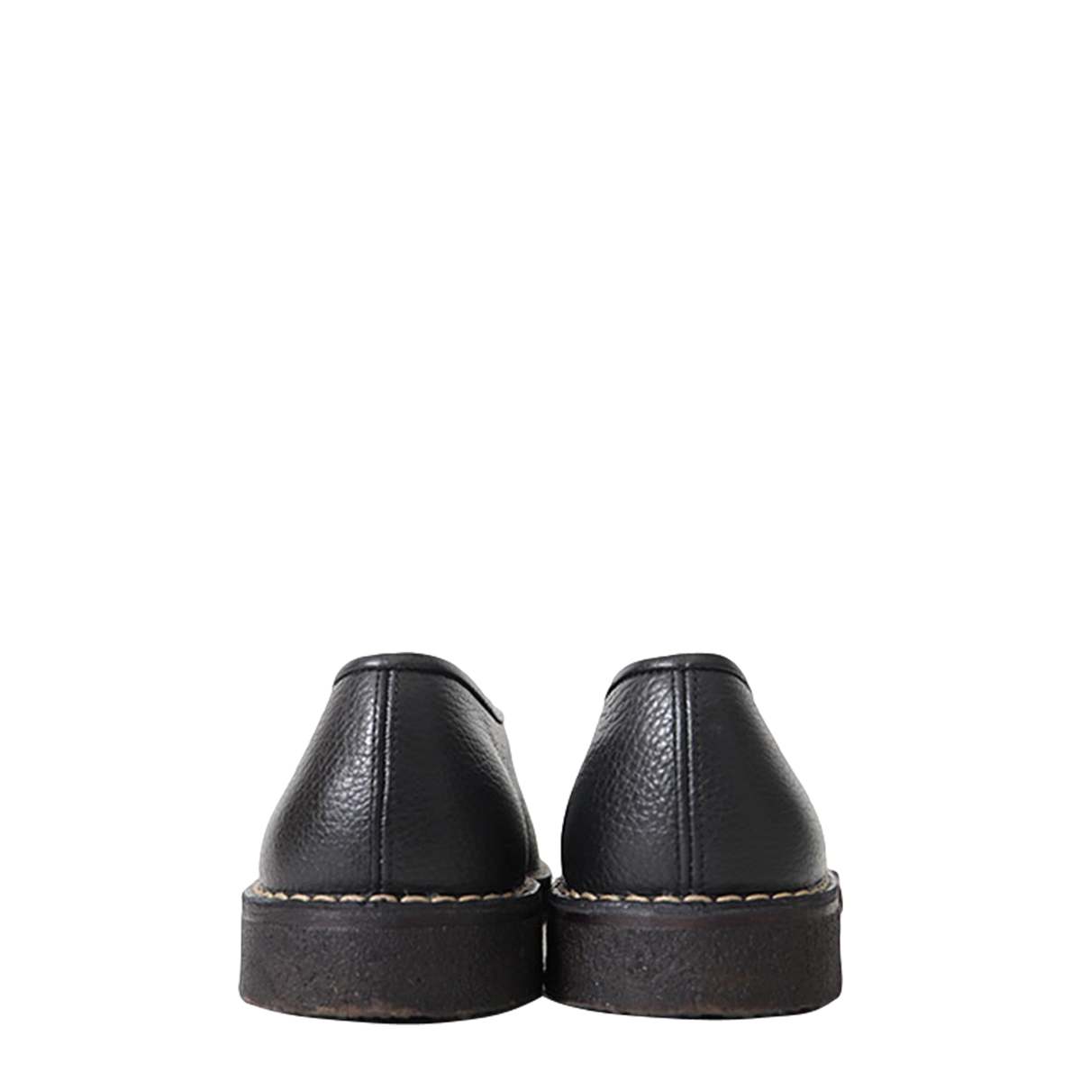 Lemaire Piped Crepe Slippers - BK999 Black | Garmentory