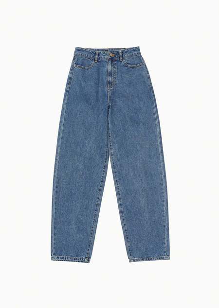 Amomento Drawstring Denim Pants in Black | Garmentory