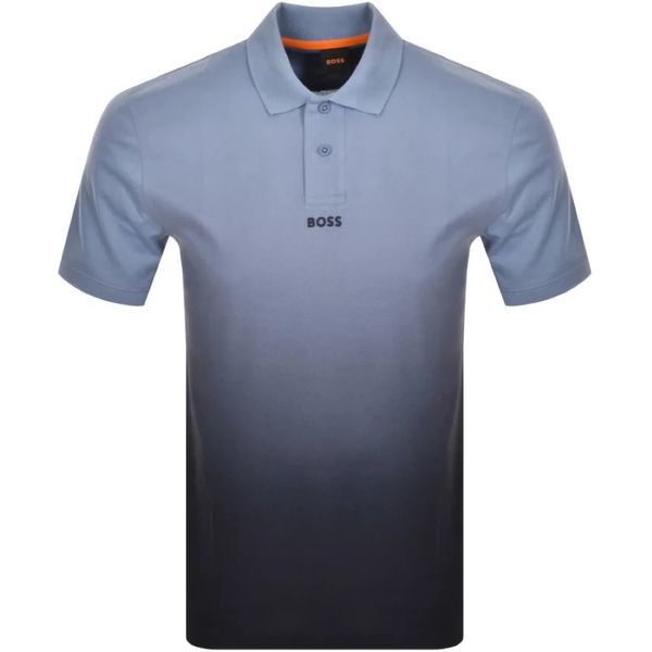 HUGO BOSS - Polo Romper - Pale Blue main image 0