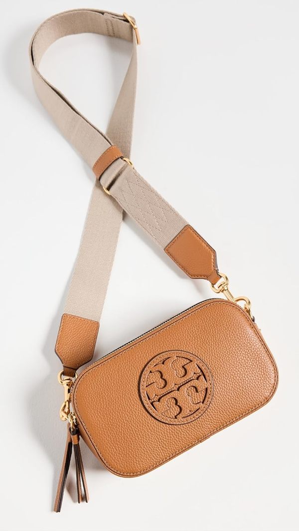 Tory Burch Miller Mini Crossbody Bag Classic Chestnut Garmentory