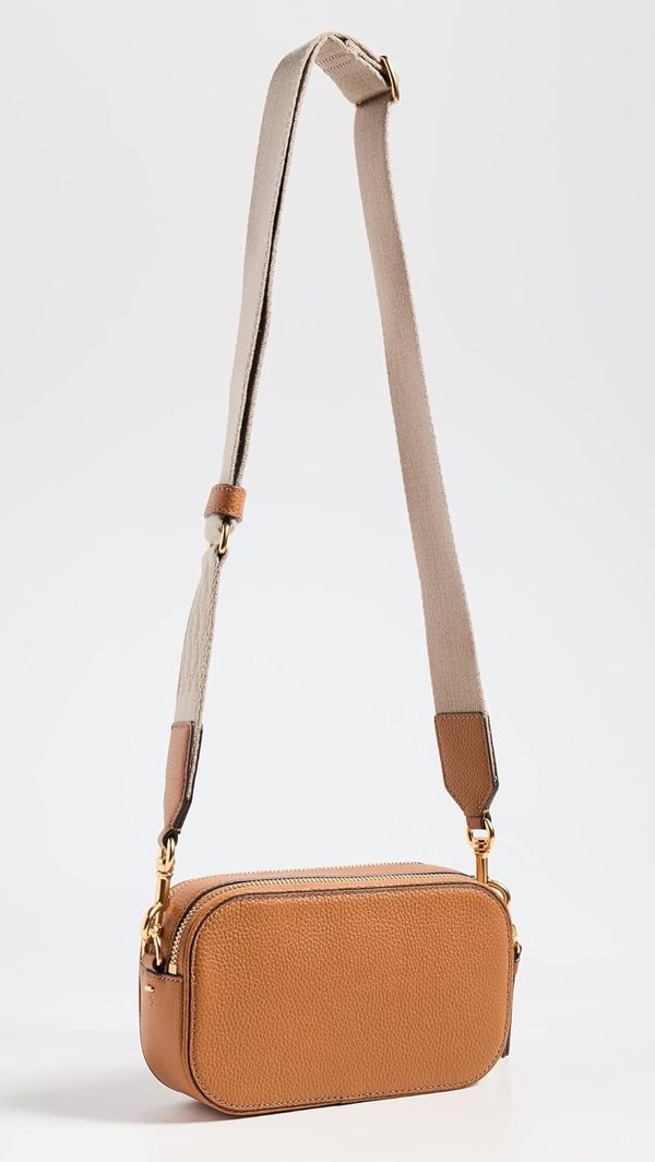 Tory Burch Miller Mini Crossbody Bag - Classic Chestnut | Garmentory