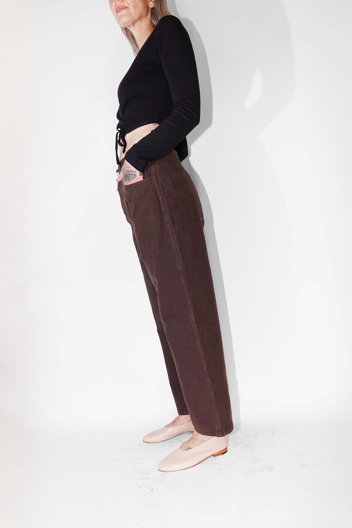 Jesse Kamm California Wide - Raisin - Image 3 of 4