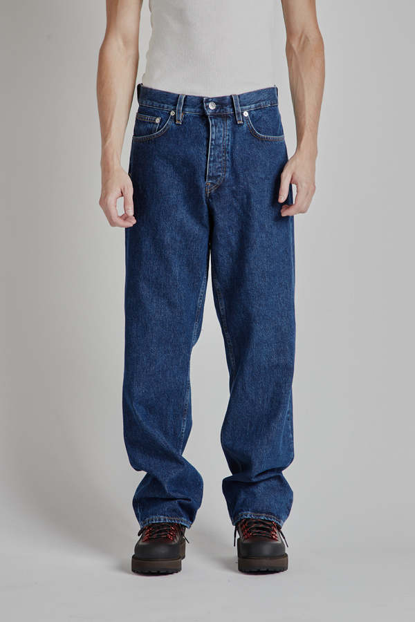 パンツ sunflower loose jeans Sunflower Loose Jeans Washed Black at CareOfCarl.com
