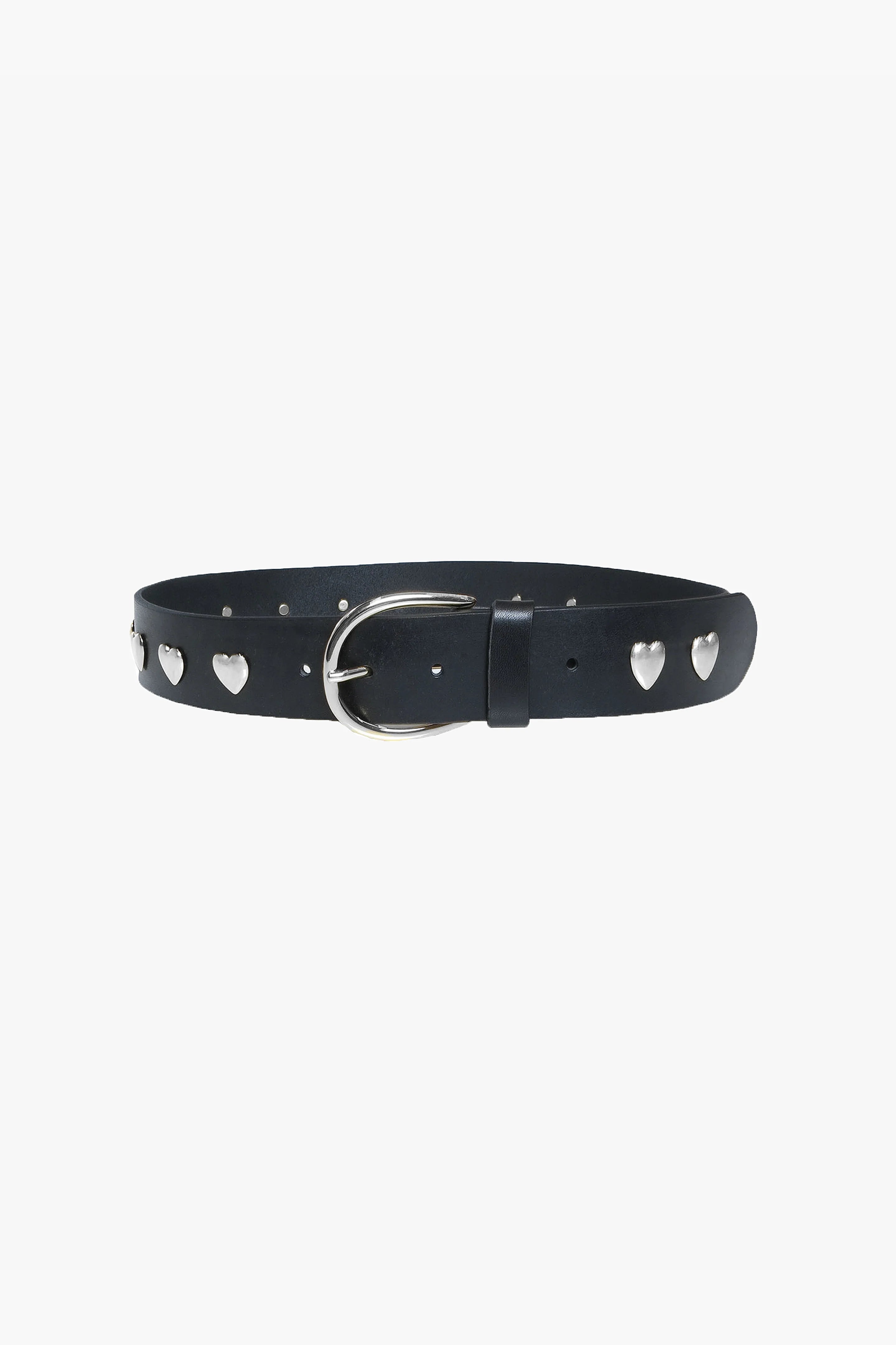 Sandy Liang Rivetto Belt - Black/Silver | Garmentory display picture 1