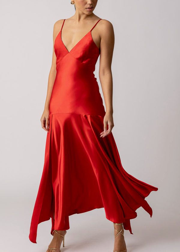 Line & Dot Reseda Satin Dress Line & Dot Reseda Satin Dress