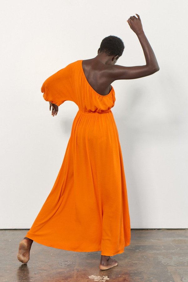 Mara Hoffman Vera Coverup dress in orange Mara Hoffman Vera Coverup dress in orange