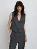 stella nova Tailored Vest - Charcoal - Thumbnail 2
