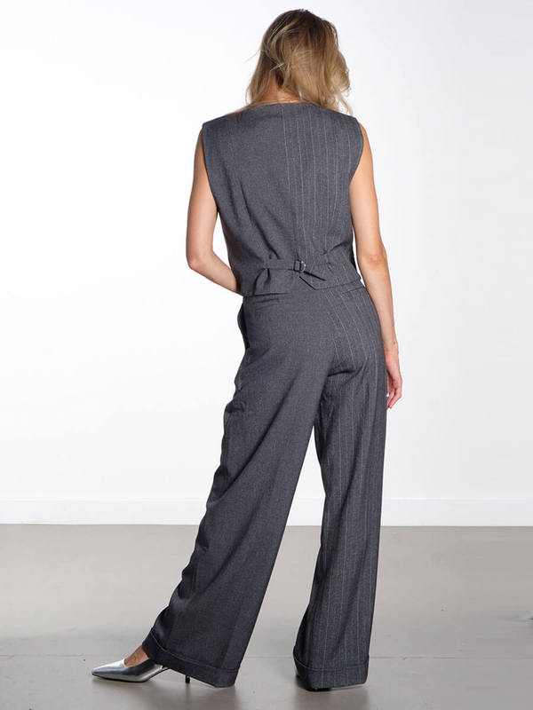 stella nova Tailored Vest - Charcoal