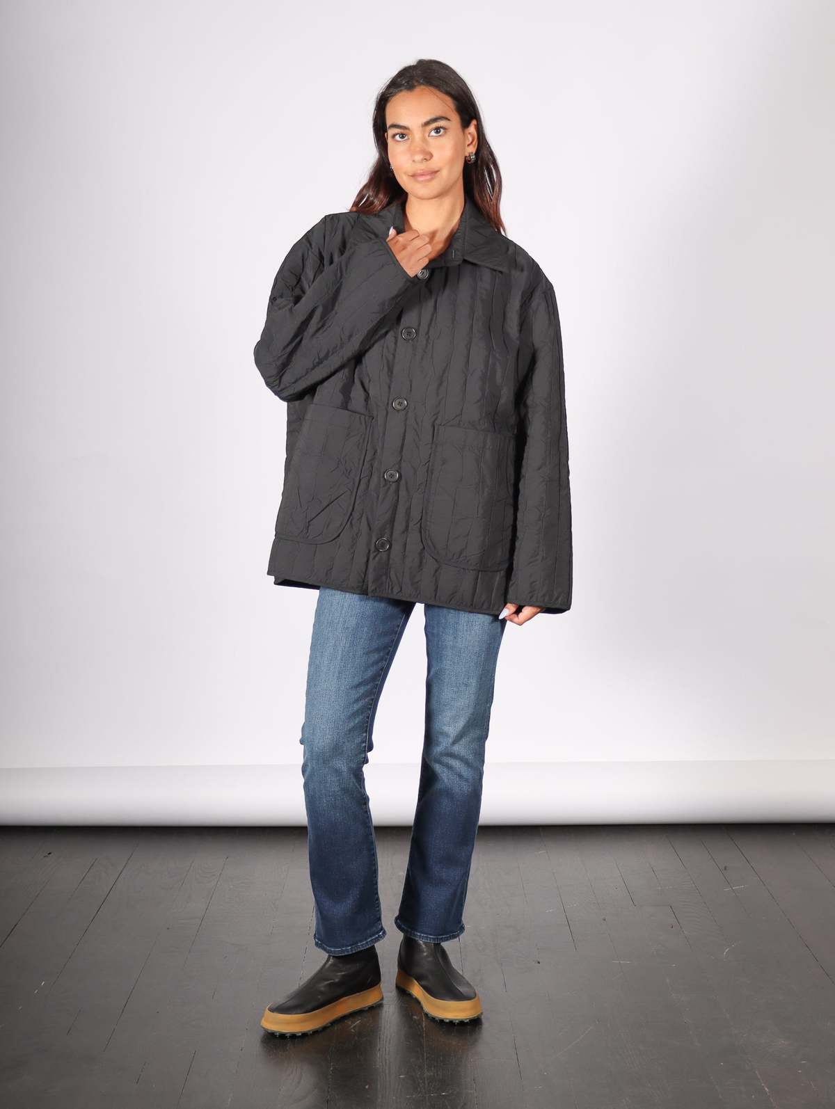 Henrik Vibskov Wheel Jacket - Black | Garmentory