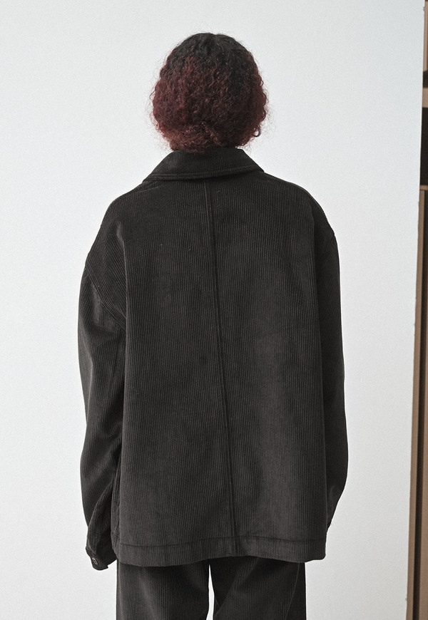 Baserange Altru Corduroy Jacket - Black | Garmentory