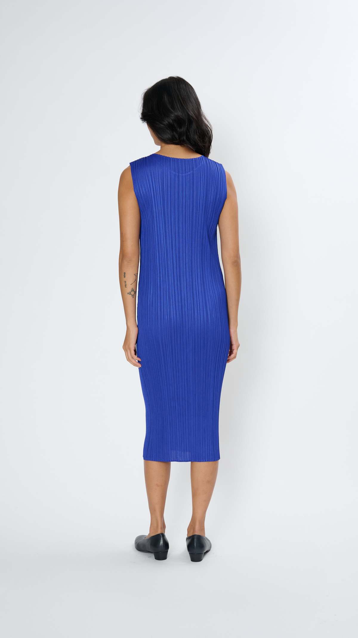 Pleats Please by Issey Miyake July Monthly Colors Dress - Blue - Image 3 of 4