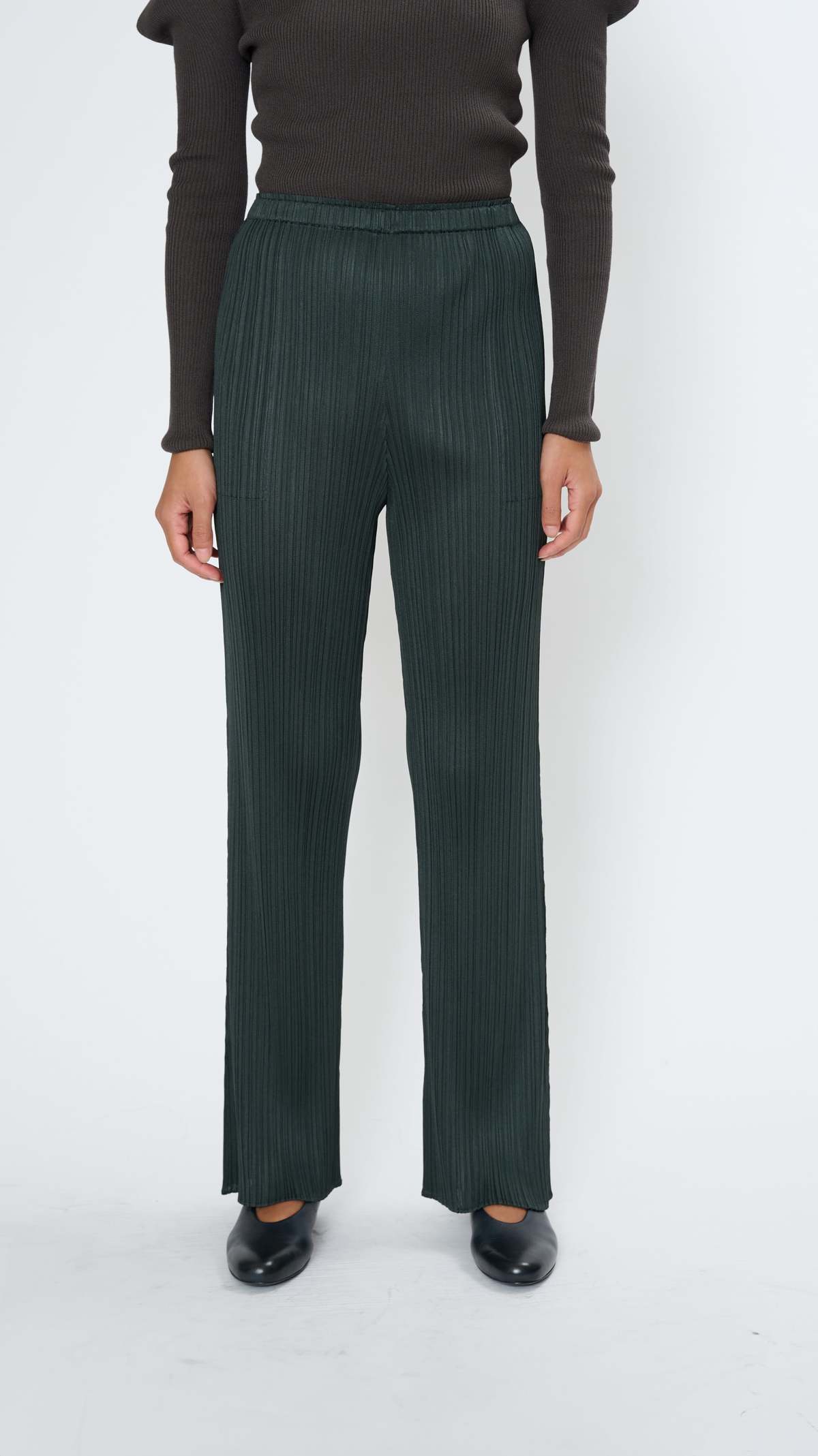 Pleats Please by Issey Miyake May Monthly Colors Pants - Charcoal