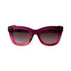 Grand Azur Juli Sunglasses - Burgundy/Sunkiss Gradient - Thumbnail 1