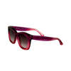 Grand Azur Juli Sunglasses - Burgundy/Sunkiss Gradient - Thumbnail 2