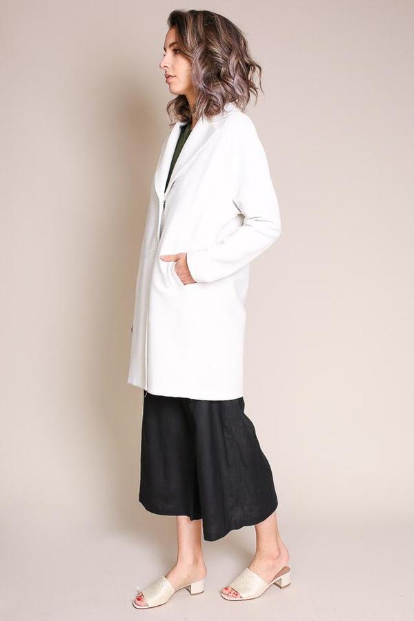 Harris Wharf London Oversized Coat in Off White Harris Wharf London Oversized Coat in Off White