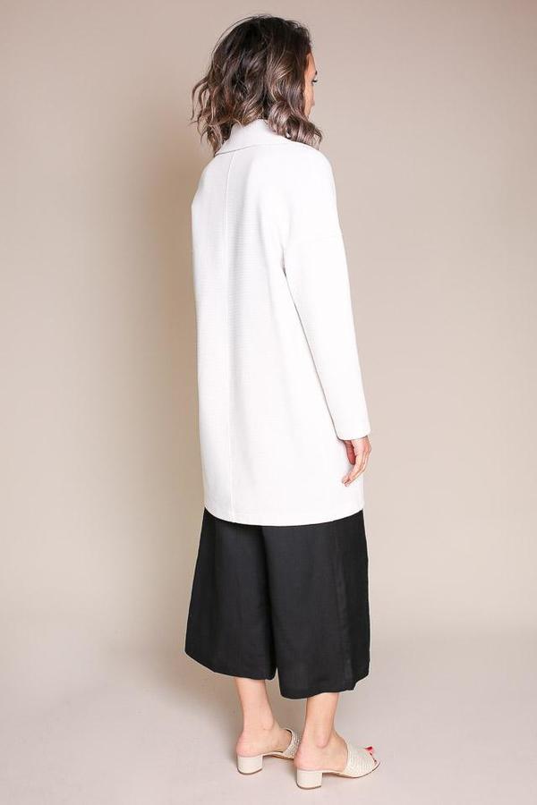 Harris Wharf London Oversized Coat in Off White Harris Wharf London Oversized Coat in Off White