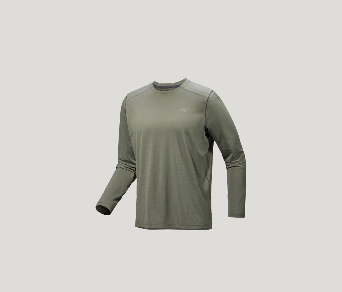 Arc'teryx Cormac Crew LS - Forage Heather | Garmentory