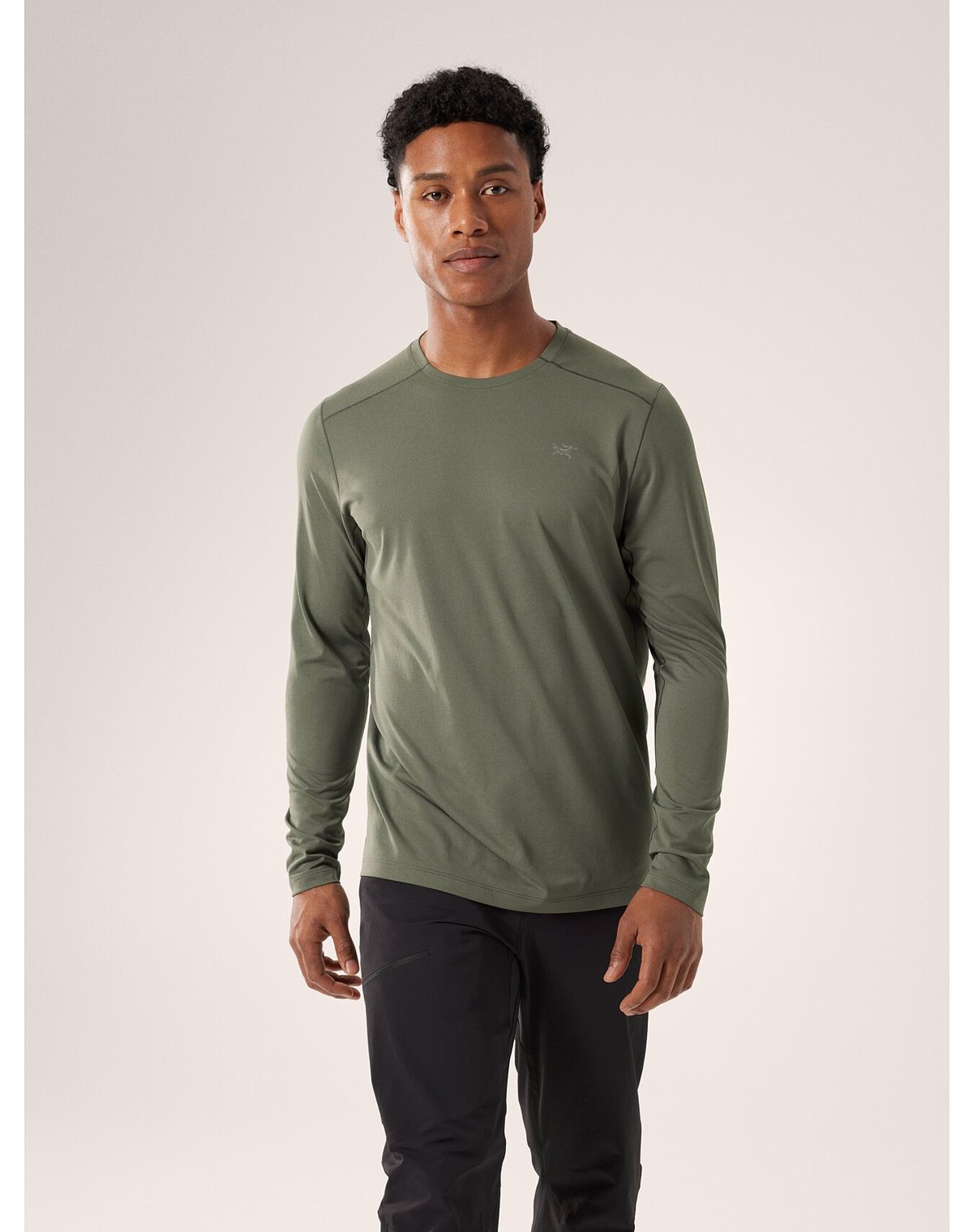 Arc'teryx Cormac Crew LS - Forage Heather | Garmentory