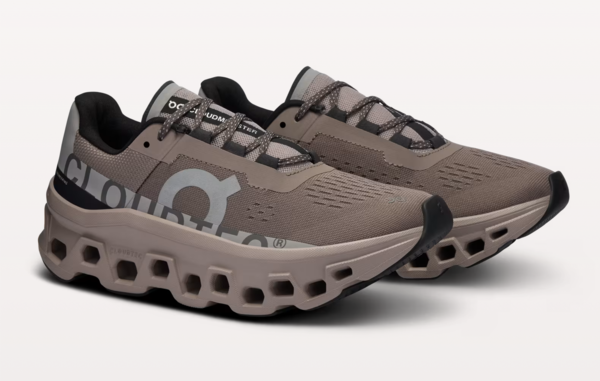 ON Running Mens Cloudmonster Sneakers - Cinder/Fog | Garmentory display picture 3