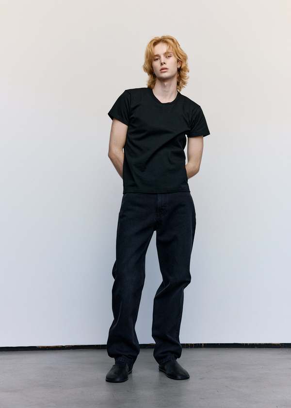 The Row Elordi Jean - Black Denim | Garmentory