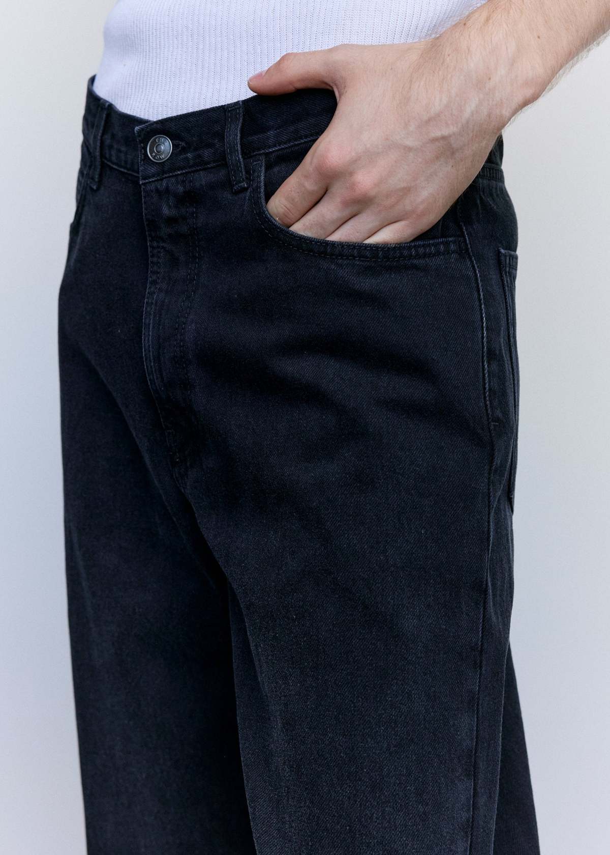 The Row Elordi Jean - Black Denim | Garmentory