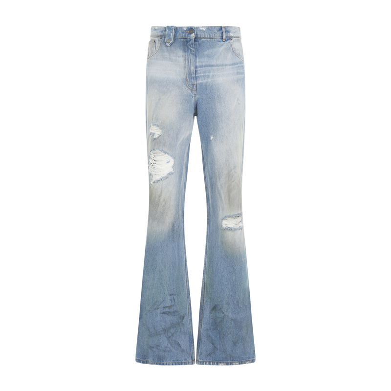 EGONLAB Samy Wide Leg Jeans - Denim Blue | Garmentory