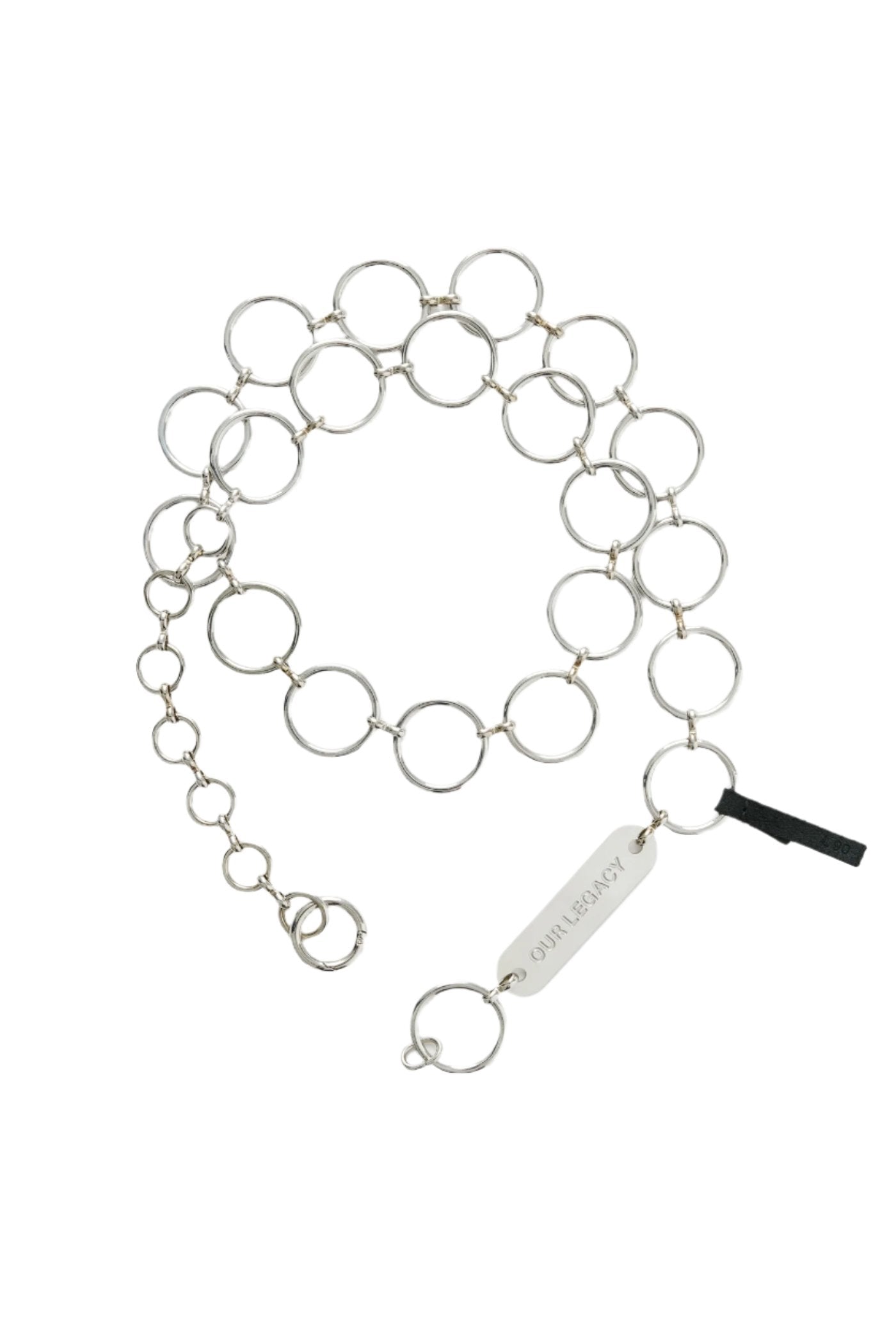 Our Legacy Y2K Chain Belt - Silver | Garmentory