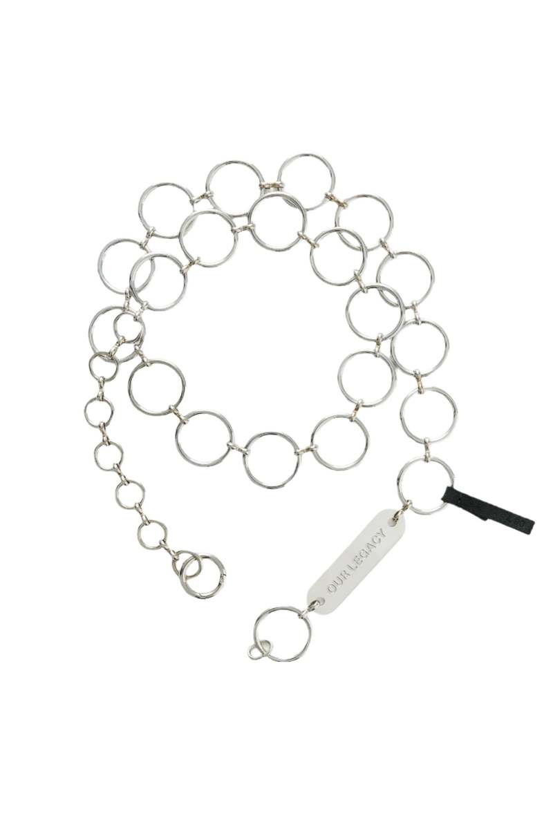 Our Legacy Y2K Chain Belt - Silver | Garmentory