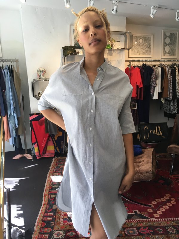 Wray Baby Stripe Shirt Dress Wray Baby Stripe Shirt Dress