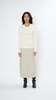 Lemaire Rib Long Sleeve T-Shirt - Light Cream - Thumbnail 1