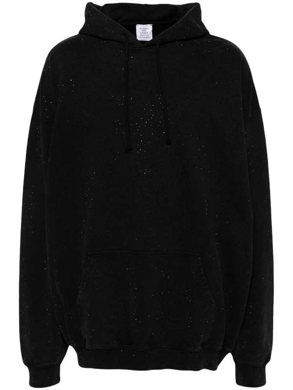 Vetements Dark Crystal Hoodie - Washed Black | Garmentory