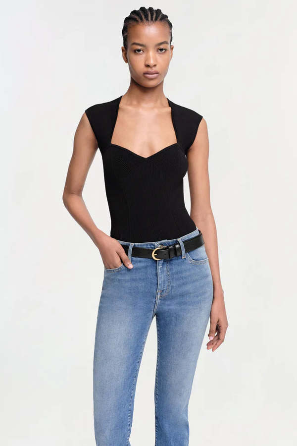 Simkhai Barbara Sweetheart Bodysuit