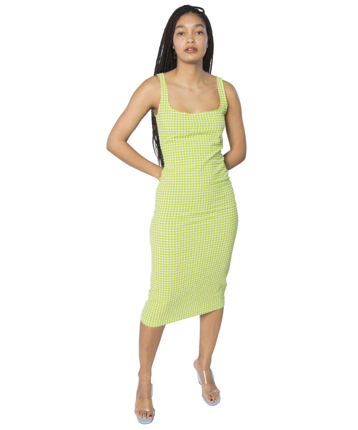 Maryam Nassir Zadeh Lime Selma Dress | Garmentory
