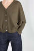 Erica Tanov Pima Cotton Box Cardigan - Bracken - Thumbnail 3