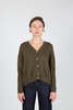 Erica Tanov Pima Cotton Box Cardigan - Bracken - Thumbnail 5