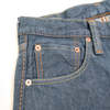 Pure Blue Japan SMBL-019 14oz Relax Taper denim - Smokey Blue - Thumbnail 5