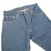 Pure Blue Japan SMBL-019 14oz Relax Taper denim - Smokey Blue - Thumbnail 6