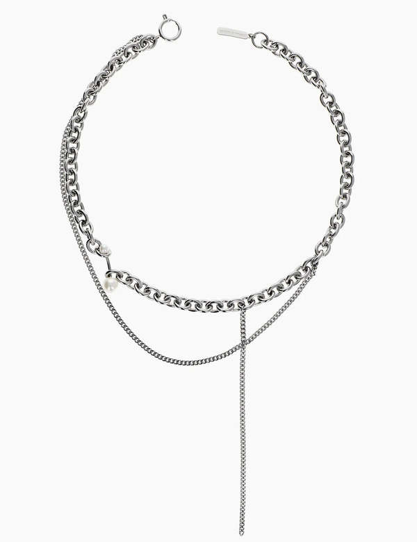 定価25300円 JUSTINE CLENQUET CHASE NECKLACE Justine Clenquet Chase Necklace | Garmentory
