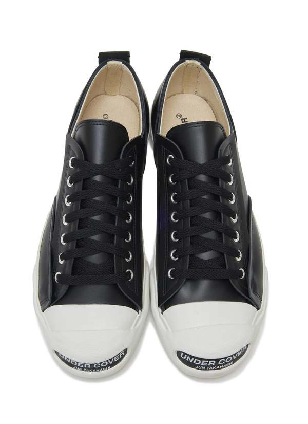 Undercover LEATHER SNEAKERS - BLACK | Garmentory