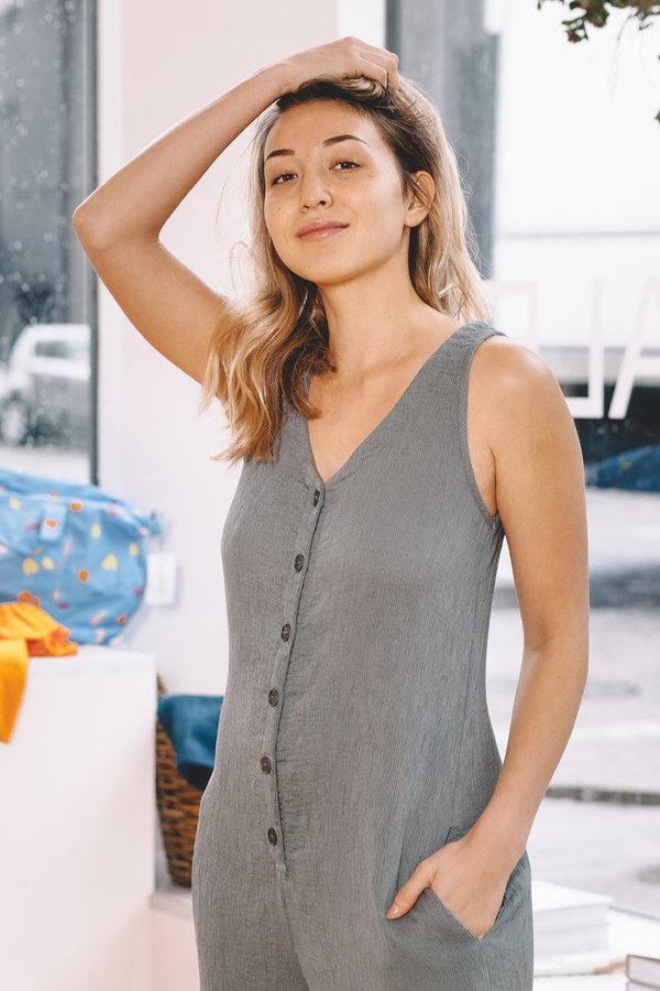 Lacausa Elderflower Jumpsuit Lacausa Elderflower Jumpsuit