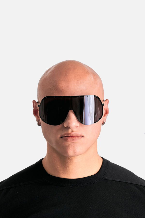 Rick Owens Shield Sunglasses - Black