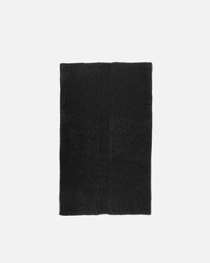 Rick Owens Tube Scarf - Black | Garmentory