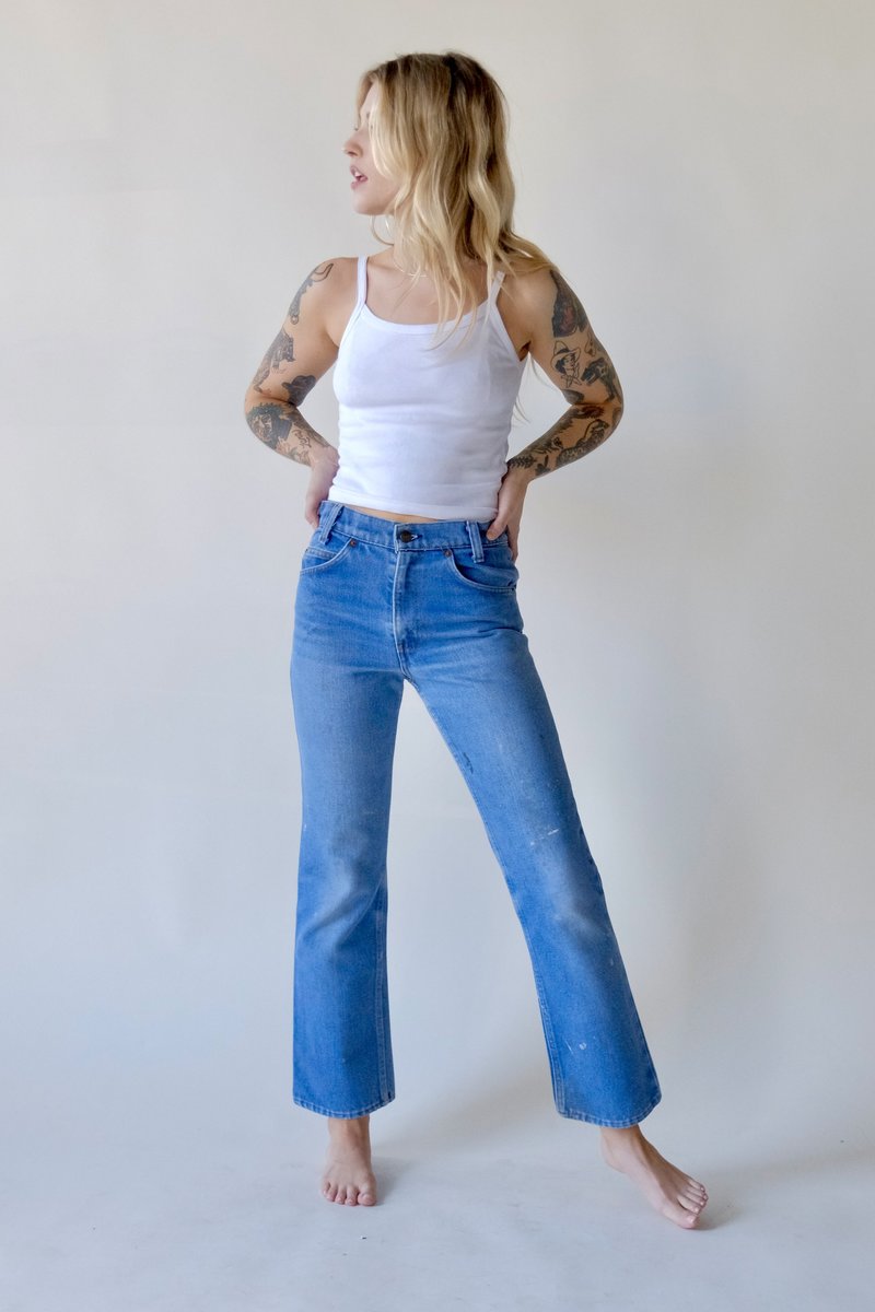 Levi's Orange Tab Student 27/28x28 Jeans Blue Garmentory