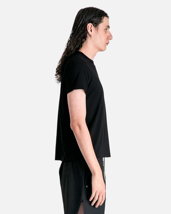 トップス Rick Owens SHORT LEVEL T Rick Owens Short Level T - Black | Garmentory