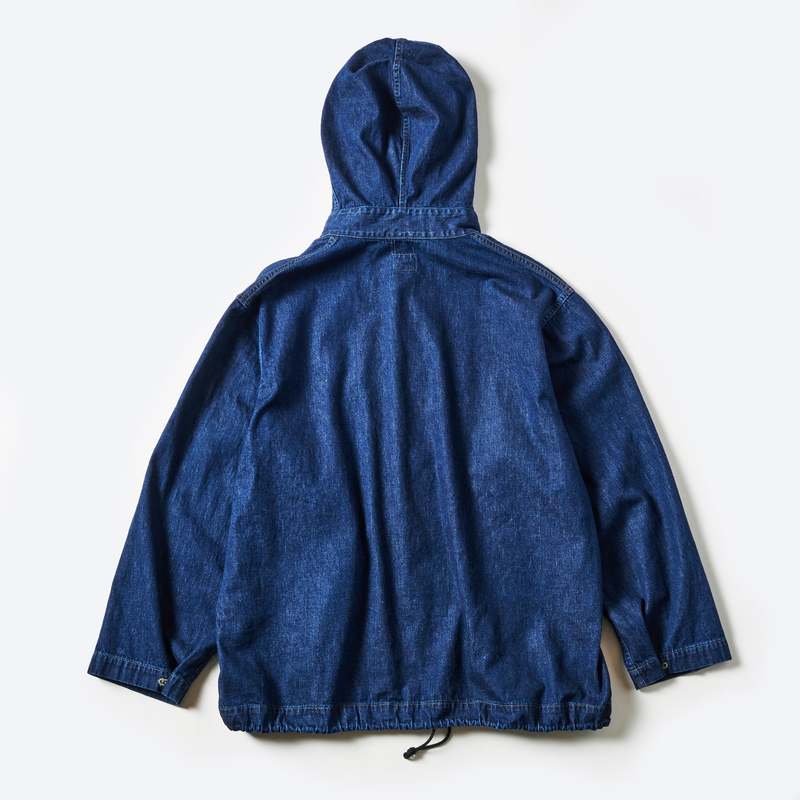 Post O'Alls Denim Parka w/OD - Navy Indigo | Garmentory