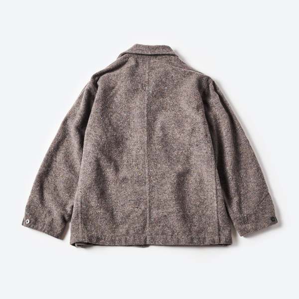 Post O'Alls Polarfleece Trashed Wool Jacket - Base | Garmentory